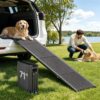 VEVOR Hunderampe, 180 x 43,2 cm, faltbare Hundeautorampe für mittelgroße & große Hunde bis 113 kg