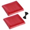 VEVOR 2er-Pack Schweißvorhang, 1740x2340 mm Schweißschutzwand, Rot (Ohne Rahmen)