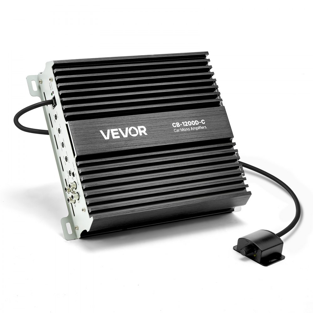 VEVOR Monoblock Autoverstärker 1200 W RMS MAX 1/2/4 Ohm
