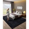 VEVOR Hochflor Teppich 3048x2438 mm, flauschiger Teppich mit dreilagigem Material, 35 mm Florhöhe – Bild 2
