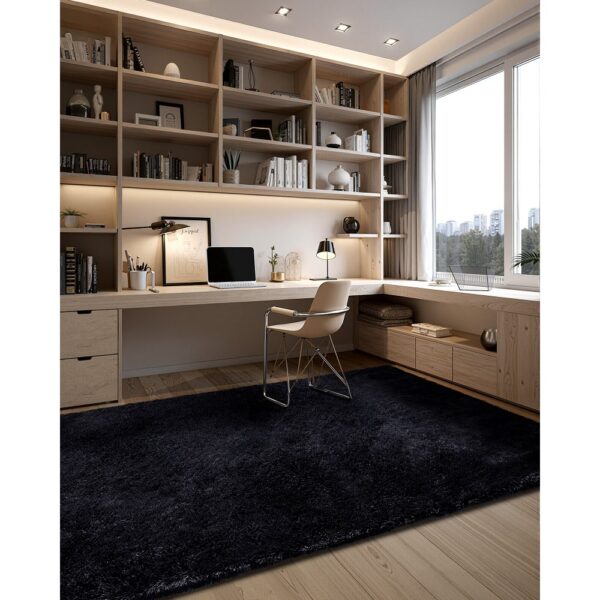 VEVOR Hochflor Teppich 3048x2438 mm, flauschiger Teppich mit dreilagigem Material, 35 mm Florhöhe – Bild 5