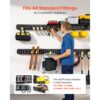 VEVOR E-Track-Zurrschienen, 4er-Pack, 2,3 m E-Track-Schienen sichern Fracht & schwere Lasten bis zu 909 kg – Bild 5 VEVOR E-Track-Zurrschienen, 4er-Pack, 2,3 m E-Track-Schienen sichern Fracht & schwere Lasten bis zu 909 kg – Bild 5