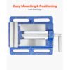 VEVOR Maschinenschraubstock, 10,16 cm Backenbreite, Bohren & Schneiden – Bild 4