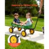 VEVOR Bollerwagen für Kinder ab 18 Monaten, 1010x480x360 mm, Transportwagen Tragkraft bis 80 kg – Bild 2