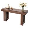 VEVOR Konsolentisch Sofatisch (160 x 35 x 85 cm / L x B x H) schmaler rechteckiger Eingangstisch