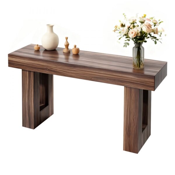 VEVOR Konsolentisch Sofatisch (160 x 35 x 85 cm / L x B x H) schmaler rechteckiger Eingangstisch