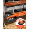 VEVOR 2-stöckiges Legenest 1060x525x990 mm, 8 Fächer, Hühnernest aus Metall mit Stützbeinen – Bild 4