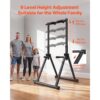 VEVOR Klimmzugstange faltbare Klimmzugstation Power Dip Station mit 150 kg Tragkraft & Dreiecksstruktur – Bild 5