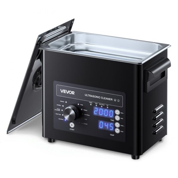 VEVOR Ultraschallreiniger professionelles Ultraschallreinigungsgerät mit Drehknopfsteuerung 3 L VEVOR Ultraschallreiniger professionelles Ultraschallreinigungsgerät mit Drehknopfsteuerung 3 L