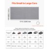 VEVOR Garagenbodenmatte, 520x228 cm Antirutschmatte, 2,2 mm dicke PVC-Noppenmatte – Bild 2