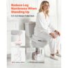 VEVOR Toilettensitzerhöhung Toilettenerhöhung mit 136 kg Tragkraft & 88,9 mm Hubhöhe – Bild 2