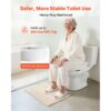 VEVOR Toilettensitzerhöhung Toilettenerhöhung mit 136 kg Tragkraft & 88,9 mm Hubhöhe – Bild 4