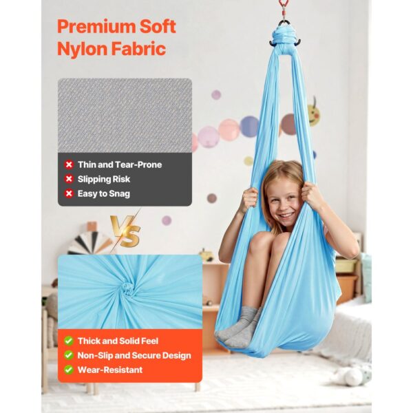 VEVOR Aerial Yoga Hängematte, max. Tragkraft 136,07 kg – Bild 2