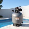 VEVOR Sandfilter, 450 mm Filterkessel, 151 L/min Sandfiltersystem, Filterbehälter mit 7-Wege-Mehrwegeventil