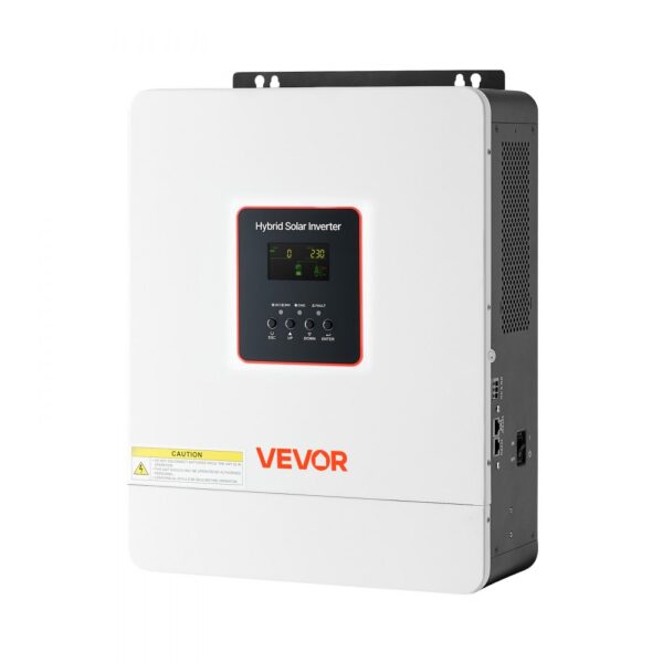 VEVOR Hybrid-Wechselrichter 4000 W, 24V DC auf 230V AC, mit integriertem 120A MPPT-Solarladeregler