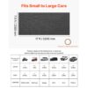 VEVOR Garagenbodenmatte, 2280x5200 mm Antirutschmatte, 2,2 mm dicke PVC-Noppenmatte – Bild 2