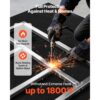 VEVOR Schweißdecke, 1,524x45,7 m, bis zu 982 °C hitzebeständige Feuerlöschdecke – Bild 2