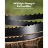 VEVOR Bandsägeblatt, 1511x6,5x0,35mm, 6 ZpZ, scharfen Zähnen (15 HRC), SK5-Kohlenstoffstahl – Bild 2
