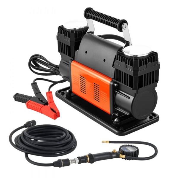 VEVOR Hochleistungs-Luftkompressor Zweizylinder, 300 L/min, 12 V, 150 PSI VEVOR Hochleistungs-Luftkompressor Zweizylinder, 300 L/min, 12 V, 150 PSI
