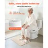 VEVOR Toilettensitzerhöhung Toilettenerhöhung (136 kg belastbar) mit 88,9 mm Hubhöhe – Bild 4