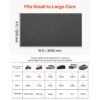 VEVOR Garagenbodenmatte, 1200x3050 mm Antirutschmatte, 2,2 mm dicke PVC-Noppenmatte – Bild 2