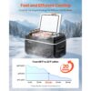 VEVOR Kompressor Kühlbox 22 L,12/24V DC Elektrische Gefrierbox mit App-Steuerung – Bild 3