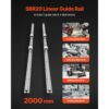 VEVOR Linearführungen SBR20, 2er-Pack 2000 mm Linearschienen & 4 Stk. Gleitblöcke, Fräs- & Bohrmaschinen – Bild 2 VEVOR Linearführungen SBR20, 2er-Pack 2000 mm Linearschienen & 4 Stk. Gleitblöcke, Fräs- & Bohrmaschinen – Bild 2