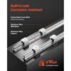 VEVOR Linearführungen SBR20, 2er-Pack 2000 mm Linearschienen & 4 Stk. Gleitblöcke, Fräs- & Bohrmaschinen – Bild 3 VEVOR Linearführungen SBR20, 2er-Pack 2000 mm Linearschienen & 4 Stk. Gleitblöcke, Fräs- & Bohrmaschinen – Bild 3