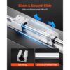 VEVOR Linearführungen SBR20, 2er-Pack 2000 mm Linearschienen & 4 Stk. Gleitblöcke, Fräs- & Bohrmaschinen – Bild 4 VEVOR Linearführungen SBR20, 2er-Pack 2000 mm Linearschienen & 4 Stk. Gleitblöcke, Fräs- & Bohrmaschinen – Bild 4