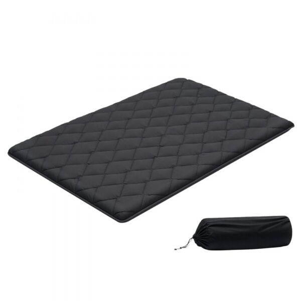 VEVOR japanische Futon-Matratze (2032 x 1372 x 89 mm), 9-lagige Schlafmatte für Meditation Yoga, Schwarz