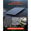 VEVOR Monokristalline Solarmodule 200 W, Solarpanel mit MC4-Ausgangsleistung & Aluminiumrahmen, Boote – Bild 5