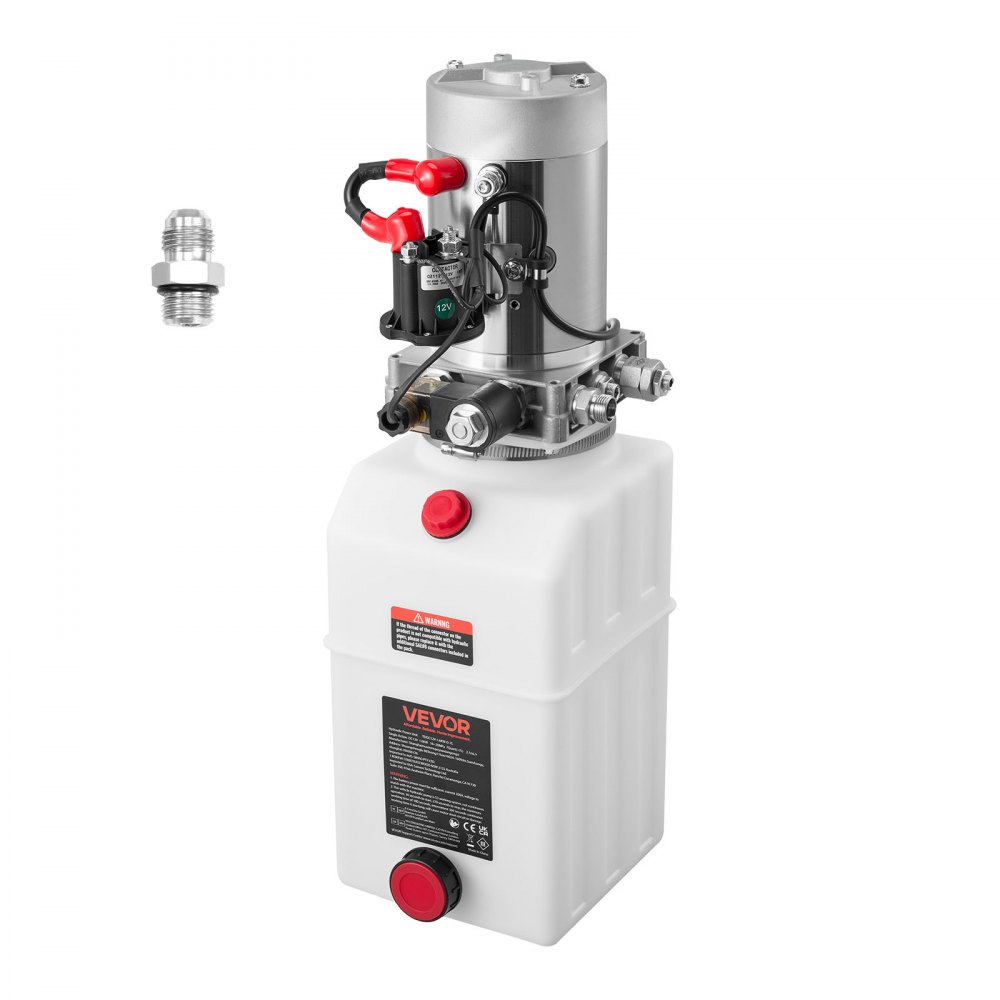 VEVOR 7 Qt Hydraulikaggregat einfachwirkende Kippanhängerpumpe
