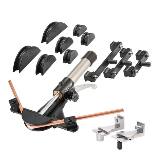 VEVOR Hydraulisches Rohrbiegegerät, 6-22 mm, mit 7 Aluminiumlegierungs-Biegebacken