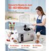 VEVOR Gewerbliche Eismaschine für Gelato 500 W, 5 L/h – Bild 2 VEVOR Gewerbliche Eismaschine für Gelato 500 W, 5 L/h – Bild 2