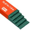 VEVOR Rankhilfe, 50er-Pack, Pflanzstab ⌀11x1800 mm, kunststoffbeschichtete Metall-Tomatenstäbe