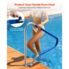 VEVOR Schwimmbad Handlauf, 1220x100x915mm, Tragfähigkeit 100kg, Pool Haltegriff aus Edelstahl 304 – Bild 4
