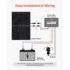VEVOR Monokristalline Solarmodule 400 W, 2er-Pack, PV-Modul mit MC4-Ausgangsleistung & Aluminiumrahmen – Bild 3 VEVOR Monokristalline Solarmodule 400 W, 2er-Pack, PV-Modul mit MC4-Ausgangsleistung & Aluminiumrahmen – Bild 3