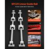 VEVOR Linearführungen SFC25, 2er-Pack 1000 mm Linearschienen & 4 Stk. Gleitblöcke, Dreh- & Fräsmaschinen – Bild 2