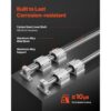 VEVOR Linearführungen SFC25, 2er-Pack 1000 mm Linearschienen & 4 Stk. Gleitblöcke, Dreh- & Fräsmaschinen – Bild 3