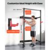 VEVOR Power Cage Klappbar 454 kg Belastbar, Wandmontiertes Power Rack – Bild 5
