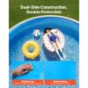 VEVOR Poolinnenfolie, 3,75x7,32 m Poolfolie für 120 cm Wandhöhe, Innenhülle 0,4 mm Stärke – Bild 5