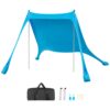 VEVOR Strandzelt mit Sonnenschutz (UPF 50+) 2,3 x 2,3 x 2 m Grundfläche VEVOR Strandzelt mit Sonnenschutz (UPF 50+) 2,3 x 2,3 x 2 m Grundfläche