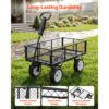 VEVOR Bollerwagen 408,2 kg Tragkraft, Gartenwagen mit PU-Reifen, Transportwagen mit Verstellbarem Griff – Bild 3 VEVOR Bollerwagen 408,2 kg Tragkraft, Gartenwagen mit PU-Reifen, Transportwagen mit Verstellbarem Griff – Bild 3