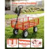 VEVOR Bollerwagen 408,2 kg Tragkraft, Gartenwagen mit PU-Reifen, Handwagen mit Verstellbarem Griff – Bild 3