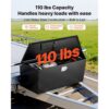 VEVOR Deichselbox Truckbox 1245 x 353 x 470 mm aus Stahl, Schwarz – Bild 3