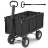 VEVOR Bollerwagen, 544 kg, Transportwagen mit Luftreifen, verstellbarem Griff