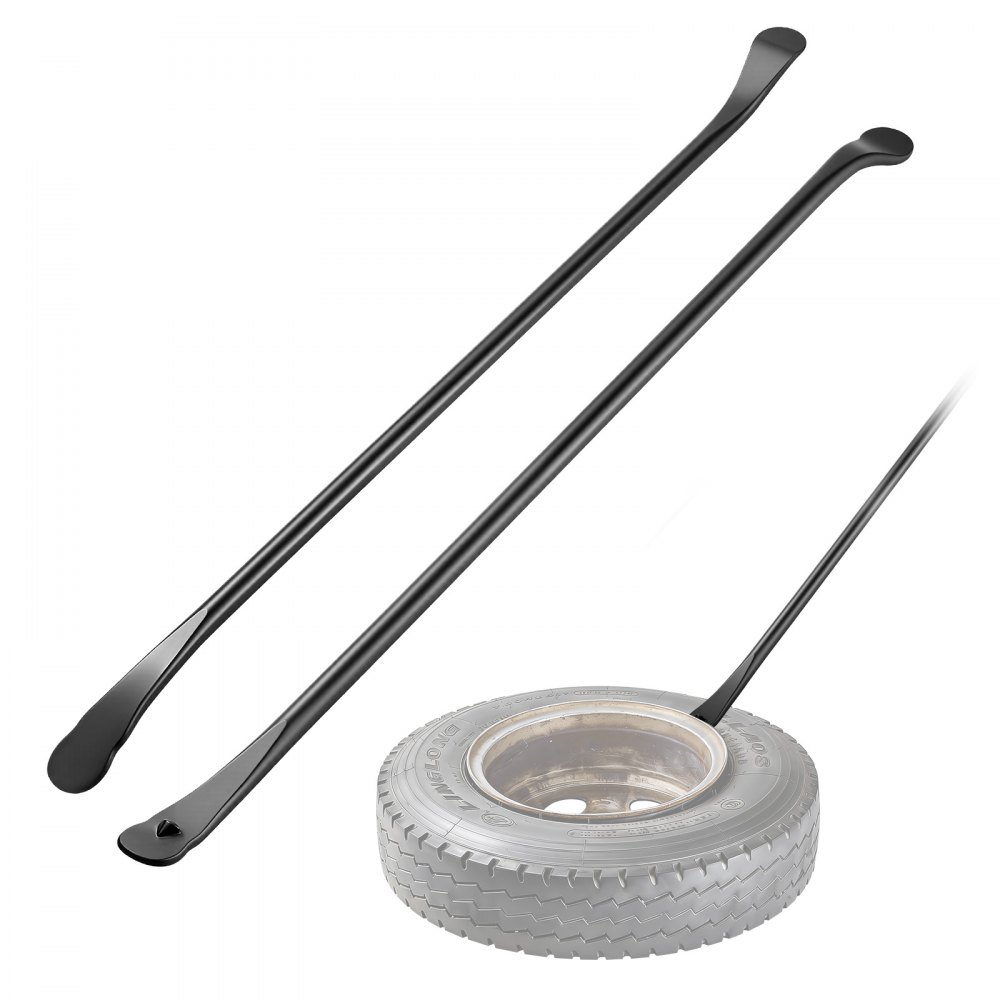 VEVOR Reifenmontiergerät Manueller Reifenwechsler 2 Stk. Metall Reifenheber 97 cm Reifenmontierhebel