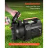 VEVOR Gartenpumpe 1300 W, Bewässerungspumpe Max. Fördermenge 4800 L/h, Saugpumpe mit 48 m Fördehöhe – Bild 4