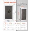 VEVOR Hundeklappe (XL) mit 3 Magnetklappen & Metallrahmen, Wetterfeste Katzenklappe für Innen- und Außentüren – Bild 5 VEVOR Hundeklappe (XL) mit 3 Magnetklappen & Metallrahmen, Wetterfeste Katzenklappe für Innen- und Außentüren – Bild 5