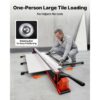 VEVOR Fliesenschneider 1800 mm, Fliesenschneidmaschine mit Schiene & Gleitkopf, Stützbeine mit Rädern – Bild 3